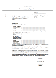 Amdal Formulir Hasil Pencarian